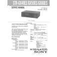 SONY STRGX50ES Manual de Servicio