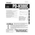 TEAC PD-H300C Manual de Usuario