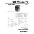 SONY HCD-VX77 Manual de Servicio