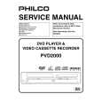 PHILCO PVD2000 Manual de Servicio