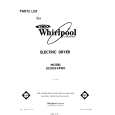 WHIRLPOOL LE3005XPW0 Catálogo de piezas