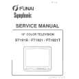 SYMPHONIC FT1921 Manual de Servicio