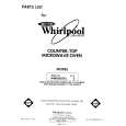 WHIRLPOOL MW8600XL2 Catálogo de piezas