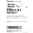 PIONEER PRA-DW11/ZUCYV/WL Manual de Servicio