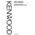 KENWOOD KR-V8010 Manual de Usuario