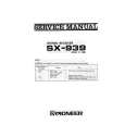 PIONEER SX-939 Manual de Servicio