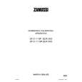 ZANUSSI ZK 21/11 GR Manual de Usuario