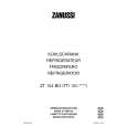 ZANUSSI ZT 154 BO Manual de Usuario