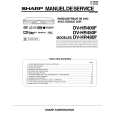 SHARP DVHR480F Manual de Servicio