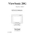 VIEWSONIC 2082G1 Manual de Servicio