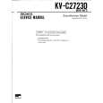 SONY KVC2723D Manual de Servicio