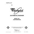 WHIRLPOOL 2DWTW5605SQ0 Catálogo de piezas