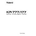ROLAND KR-177 Manual de Usuario