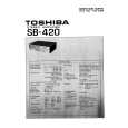 TOSHIBA SB420 Manual de Servicio