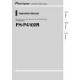 PIONEER FH-P4100R/XN/EW Manual de Usuario