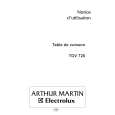 ARTHUR MARTIN ELECTROLUX TGV720N Manual de Usuario