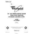 WHIRLPOOL SF3100EPW0 Catálogo de piezas