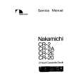NAKAMICHI CR2 Manual de Servicio