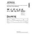 HITACHI DVPF7E Manual de Usuario