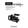 PIONEER VE-M800/HB Manual de Usuario