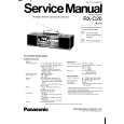 PANASONIC RXC20 Manual de Servicio