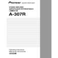 PIONEER A-307R/SDFXJ Manual de Usuario