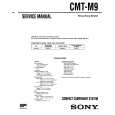 SONY CMT-M9 Manual de Servicio