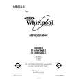 WHIRLPOOL ET16JKXRWR3 Catálogo de piezas