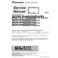 PIONEER AVH-P4050DVD/XNCN5 Manual de Servicio