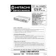 HITACHI HTA-3F Manual de Servicio
