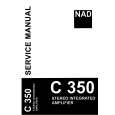 NAD C350 Manual de Servicio