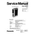 PANASONIC RQ-342D Manual de Servicio