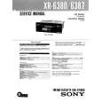 SONY XR6387 Manual de Servicio