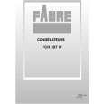 FAURE FCH297W Manual de Usuario
