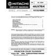 HITACHI 46UX7B Manual de Servicio
