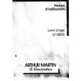 ARTHUR MARTIN ELECTROLUX LF0855 Manual de Usuario