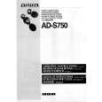AIWA AD-S750 Manual de Usuario
