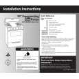 WHIRLPOOL FGP305KN1 Manual de Instalación