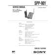 SONY SPP901 Manual de Servicio