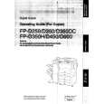 PANASONIC FP-D250 Manual de Usuario