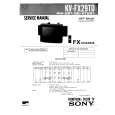 SONY KVFX29TD Manual de Servicio