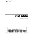 ROLAND RD-500 Manual de Usuario