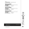 PIONEER RCS-404H Manual de Usuario