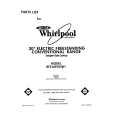 WHIRLPOOL RF316PXXN1 Catálogo de piezas