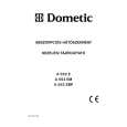 DOMETIC A552EBP Manual de Usuario