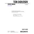 SONY TCM25DV Manual de Servicio