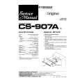 PIONEER CS-907A Manual de Servicio