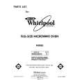 WHIRLPOOL MW8500XS0 Catálogo de piezas