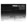 YAMAHA AV-50 Manual de Usuario