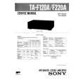 SONY TAF220A Manual de Servicio